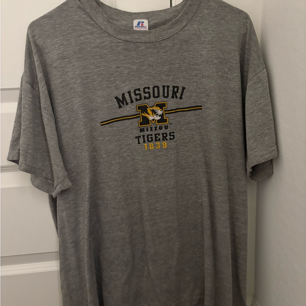 missouri grey tshirt